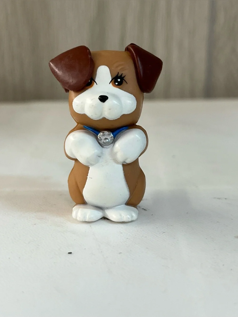 Vintage Kenner Littlest Pet Shop Brown Puppy Dog Pal Pups Prize Winning Show